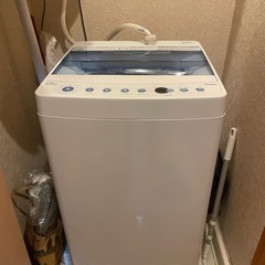 ハイアール 全自動洗濯機 JW-C55CK(W) ホワイト 5.5kgの画像