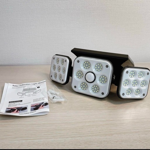 ソーラーライト 屋外 防水 LED 屋外照明 人感センサー ソーラー 取付け簡単 屋外