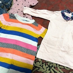 子供服 7点セット 90~110 女の子 秋冬服の画像