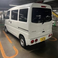 車検8/3月迄！乗って帰れる！切替式4WD！ 三菱 ミニキャブバン の画像