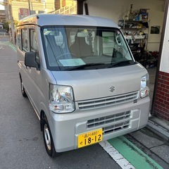 車検取得済！乗って帰れる！切替式4WD！ スズキ エブリイ