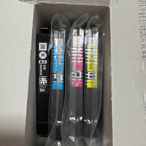 【純正品】EPSON IB09CL4B 4色パック インクカートリッジ　計7つ