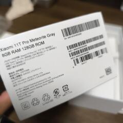 ★美品★ simフリースマホ Xiaomi 11T Proの画像