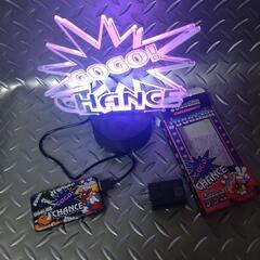 ②【ジャグラー】クリスタルGOGOネオンランプ　バッテリーセット　777　レインボーモード搭載の画像