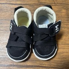 IFME  イフミー　12cm  黒　靴　スニーカーの画像