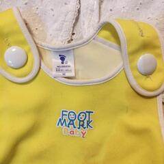 ベビースイミング　幼児　水着　うさぎワッペン付　の画像