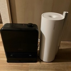 加湿器、小型ファンヒーターセット