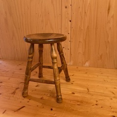 カナダ木製スツール