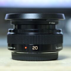 （本日限定値下げ中）LUMIX G 20mm F1.7 II ASPH　マウント乗り換えのため出品