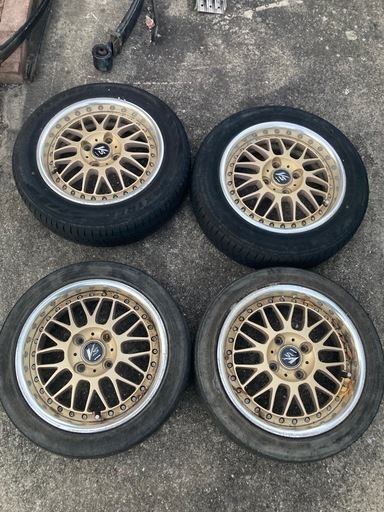 WORK VS 14インチ　4本　タイヤ付き