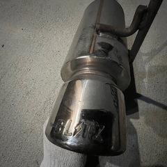 ワゴンR MH21砲弾マフラーキノコセット