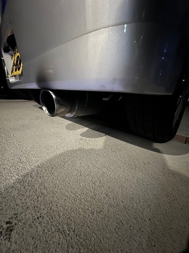 ワゴンR　MH21砲弾マフラーキノコセット