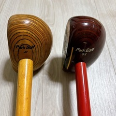 パークゴルフクラブ2点＋ボール＋収納袋セットの画像