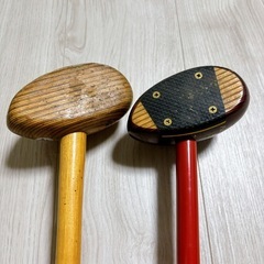 パークゴルフクラブ2点＋ボール＋収納袋セットの画像