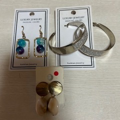 ピアス　3点