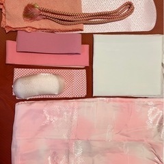 振袖一式　帯　ストール　40000円でお譲り致しますの画像