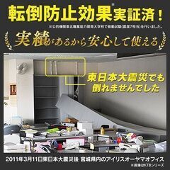 【値下げ　未使用】 アイリスオーヤマ 家具転倒防止伸縮棒M SP-45W➁の画像
