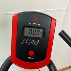 アイリスプラザ ACTIVE LAB フィットネスバイク 美品 ルームバイク　の画像