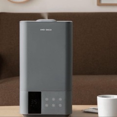 値下げ中★アンドデコ ハイブリッド加湿器 UV除菌機能付きの画像