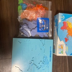 世界地図パズル 公文 知育玩具 の画像