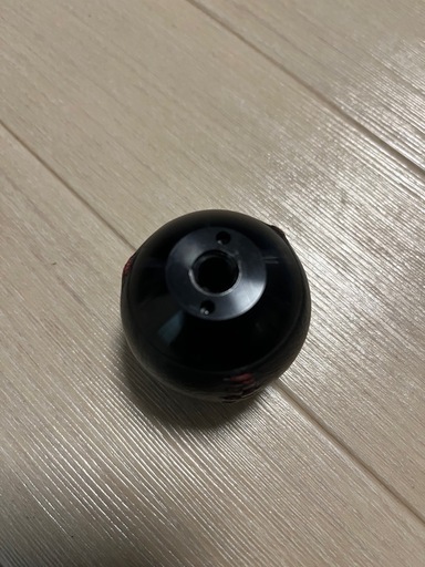 値下げ　配送可　無限レザーシフトノブ黒　6速　正規品
