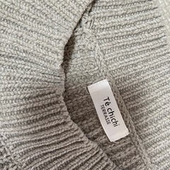 引渡相手決定しました　セーター　ホワイト　グレーの画像