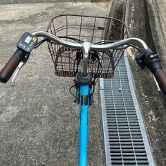 Panasonic 電動自転車 ビビスタイル 26インチ クラウディブルー