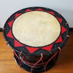 盛岡市のお客様より盛岡 さんさ踊りの太鼓 を出張買取りさせていた...