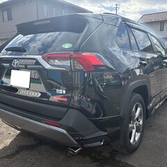 R3年式　RAV4ハイブリッドG　4WD　モデリスタエアロ　ナビの画像
