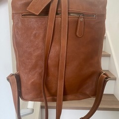 ダコタ　本革のリュックの画像