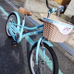 キッズ自転車18インチ（コマあり）