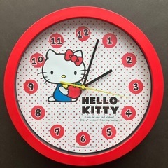 ハローキティ 掛け時計♪