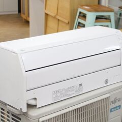 (Y)北大前! 札幌 引取 富士通ゼネラル FUJITSU ノクリア nocria ルームエアコン AS-C221L-W 2021年製 おもに6～9畳 ホワイト 単相100V 冷房 暖房 2057592の画像