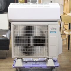 (Y)北大前! 札幌 引取 富士通ゼネラル FUJITSU ノクリア nocria ルームエアコン AS-C221L-W 2021年製 おもに6～9畳 ホワイト 単相100V 冷房 暖房 2057592の画像