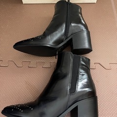ローズバッド ブーツPAOLA FERRI サイドゴア36 23.0cmの画像