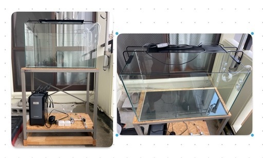60cm ガラス水槽セット
