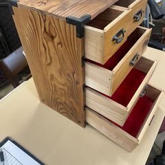 リサイクルショップどりーむ荒田店 No13792 小棚　レトロ　和風の画像