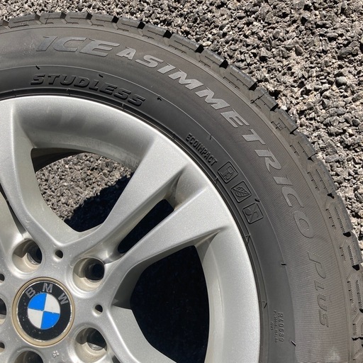 (募集終了)BMW3シリーズ スタッドレス　205/60/r16 タイヤ2022,2023シーズン使用 　bmw3シリーズ F30,F31におすすめ