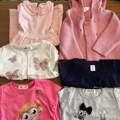 まとめ売り　H&M 女の子服セット　