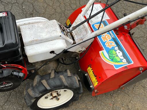 軽トラ貸し出しOK 初期不良安心対応 整備済 ロータ正逆転 デフ付 6馬力 共立 耕運機 KR50A かるわざ 前2/後1速 アタッチメントステー付