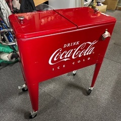 コカ・コーラ レトロ クーラー 60QT 容量約56L 大容量 ...