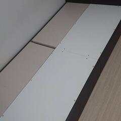 ★ 値下げしました❗【ニトリ】シングルベッド　フレームのみ　引き出し収納付き　💳自社配送時🌟代引き可💳※現金、クレジット、スマホ決済対応※   の画像