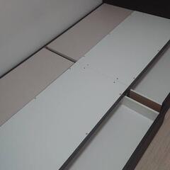 ★ 値下げしました❗【ニトリ】シングルベッド　フレームのみ　引き出し収納付き　💳自社配送時🌟代引き可💳※現金、クレジット、スマホ決済対応※   の画像