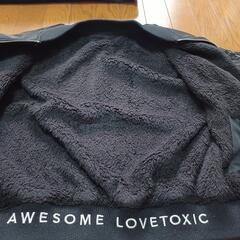 ラブトキシック(Lovetoxic)リバーシブルボアブルゾン 150の画像