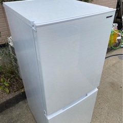 シャープ SHARP 冷蔵庫(幅49.5cm) 152L つけかえどっちもドア 2ドア ホワイト SJ-D15G-W(1113c)の画像