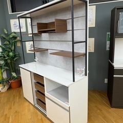 値下げしました!!N772★高級レンジボード★綾野製作所製★カップボード★幅1600ｍｍの画像