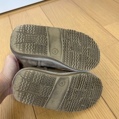 プティマイン　ムートンブーツ　16センチの画像