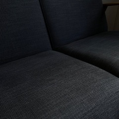 【price down】IKEA2人掛けソファー　「北欧スタイルを感じるリラックスソファー」の画像