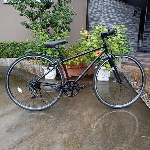 特選品・ピアノブラックカラー・未登録クロスバイク700c（配達可能）