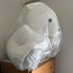 白くま大のぬいぐるみの画像
